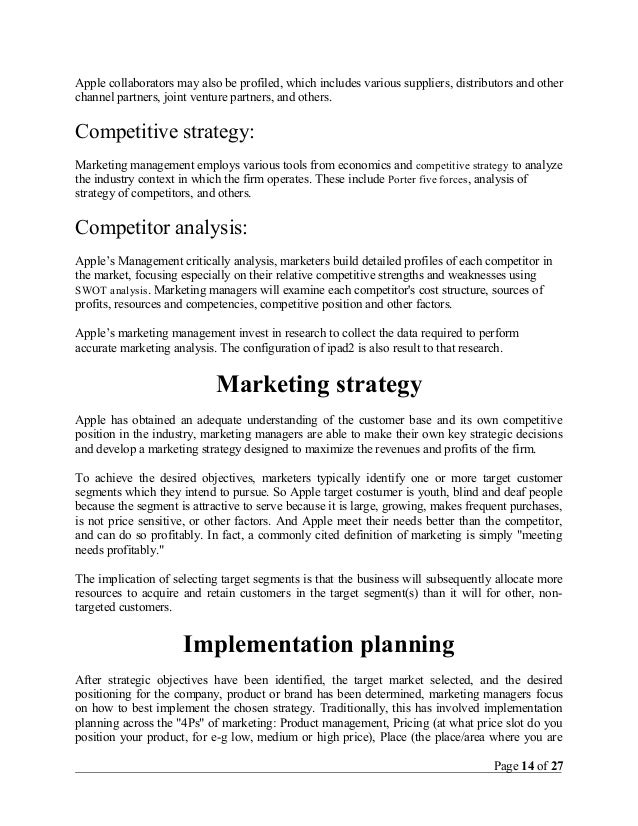 marketing plan essay pdf personal marketing plan essay example